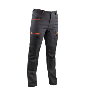 Pantalon de travail bicolore stretch pour femme LMA CHARLOTTE
