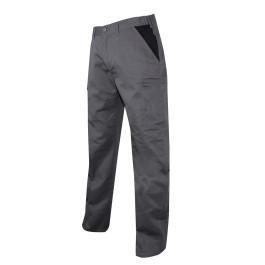 Pantalons De Sécurité Pantalon De Travail LMA Multipoches Gris