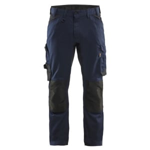 Pantalon de travail stretch BLAKLADER 1751 homme marine