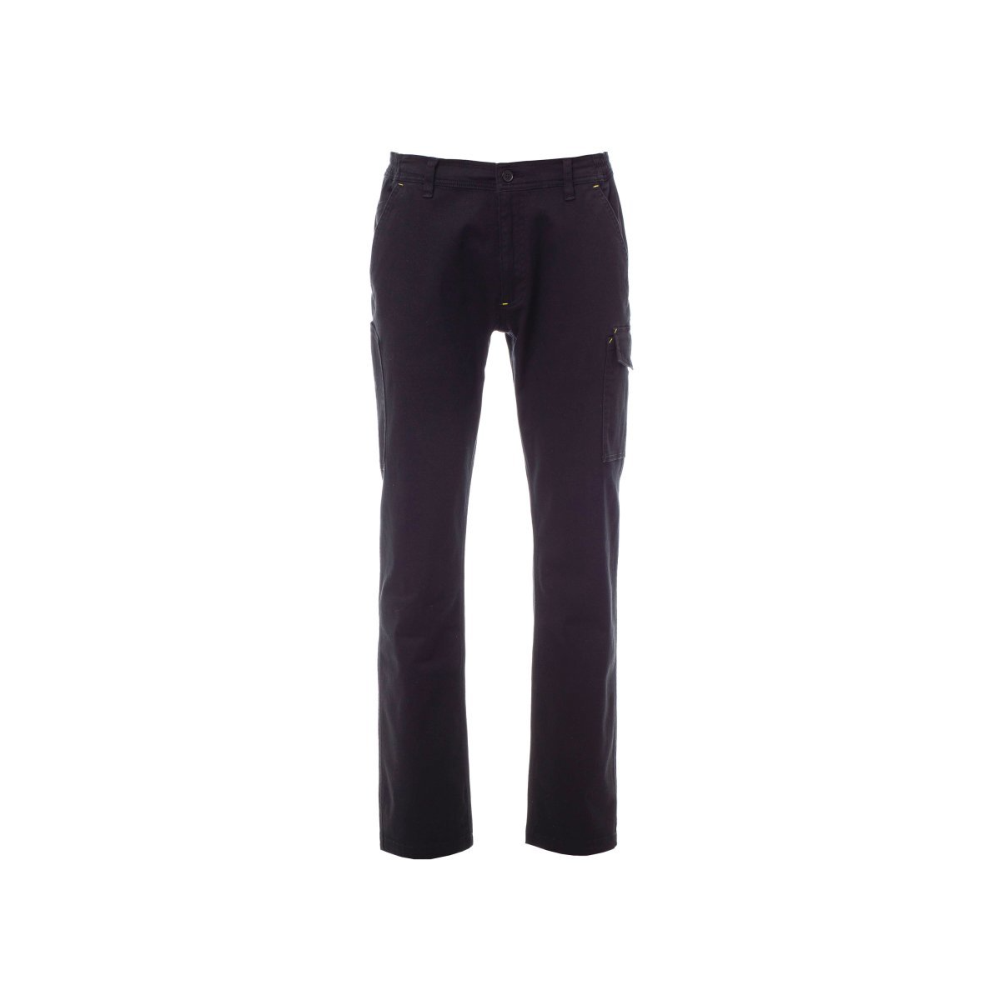 Pantalon de travail stretch coutures résistantes multipoches homme POWER STRETCH PAYPER_noir