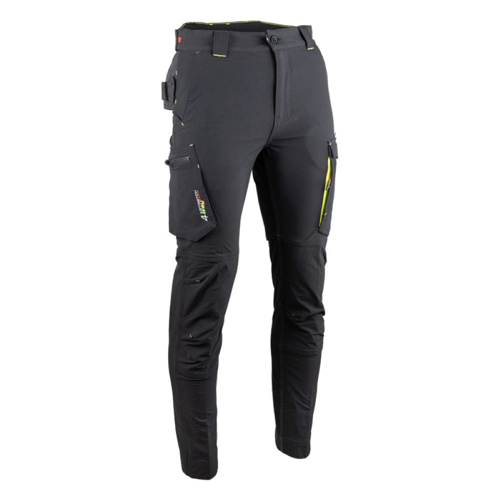 Pantalon de travail stretch multipoches LMA UTOPIE avant