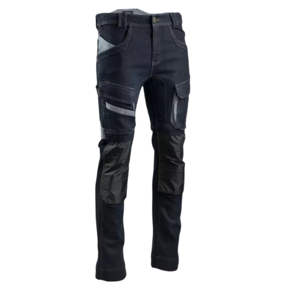 Pantalon denim stretch multipoches LMA SEATTLE