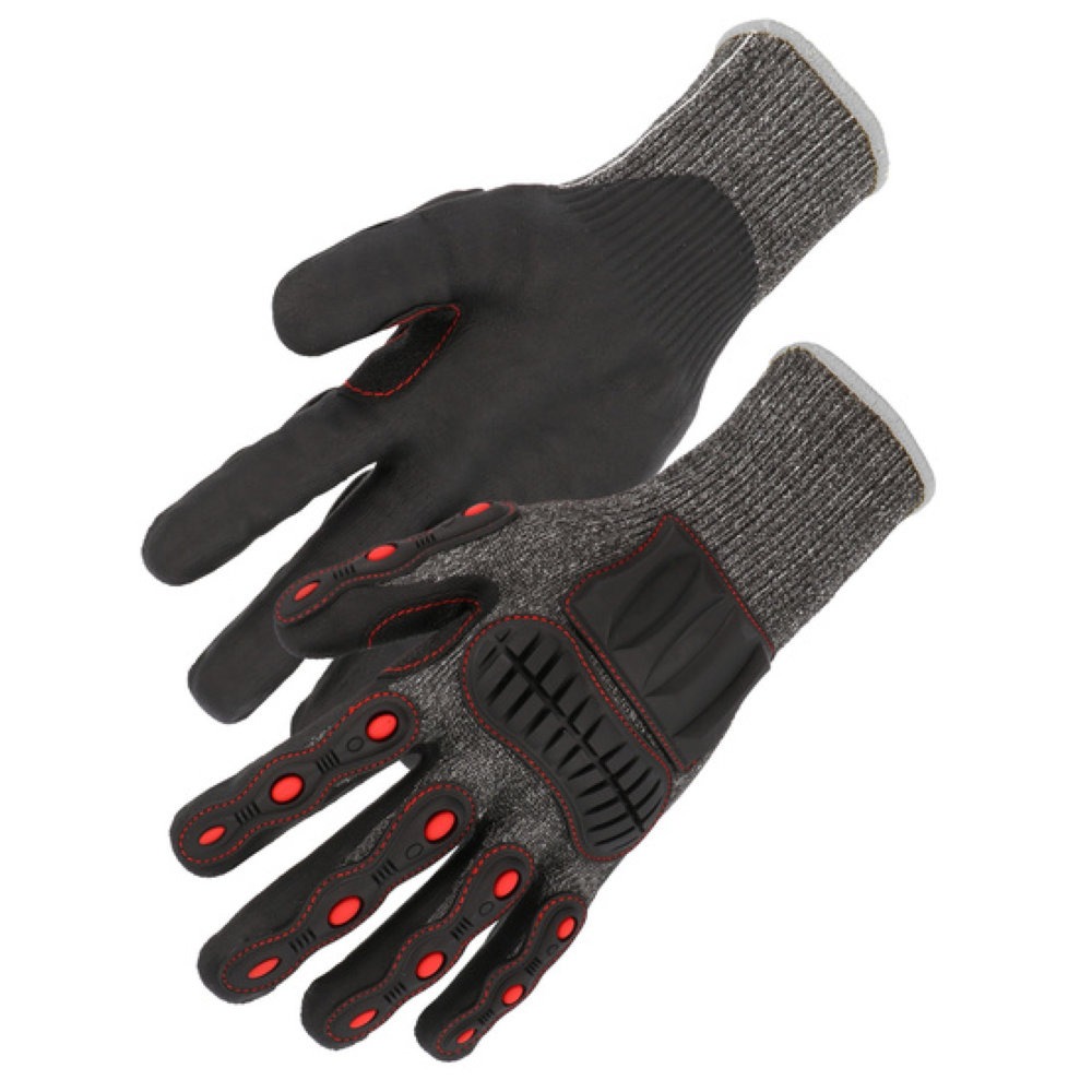 Gants de protection anti-coupure et anti-impact avec renforts dorsaux SINGER SAFETY (Lot de 5)