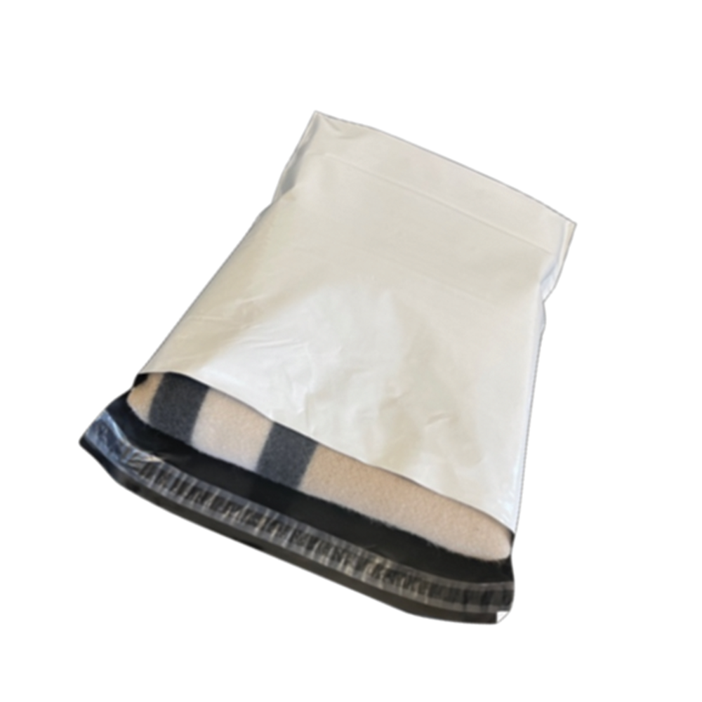 Pochette plastique opaque inviolable 100% recyclée Oxwork (lot de 500)