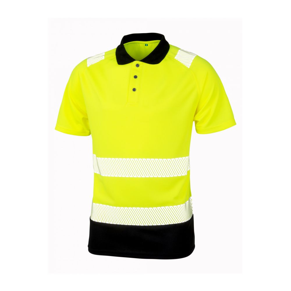 RESULT recyceltes HV-Sicherheits-Poloshirt