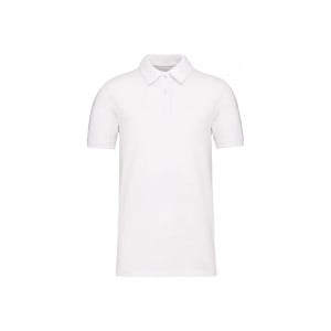 Organic piqué polo shirt 180g short sleeves KARIBAN