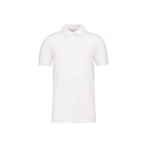 Polo in piquet biologico 180g maniche corte KARIBAN