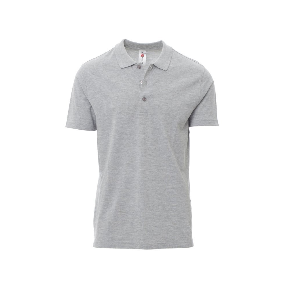Polo manches courtes coton mélangé protection UV homme AMALFI MELANGE PAYPER_vue_de_devant