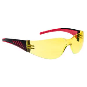 Lunettes de protection Portwest WRAP AROUND PRO jaune