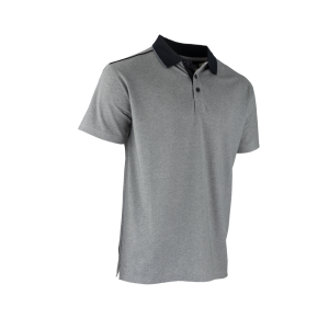 Plain piqué knit polo shirt LMA TONIQUE - Oxwork