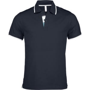 Polo de travail manches courtes Kariban Bleu marine