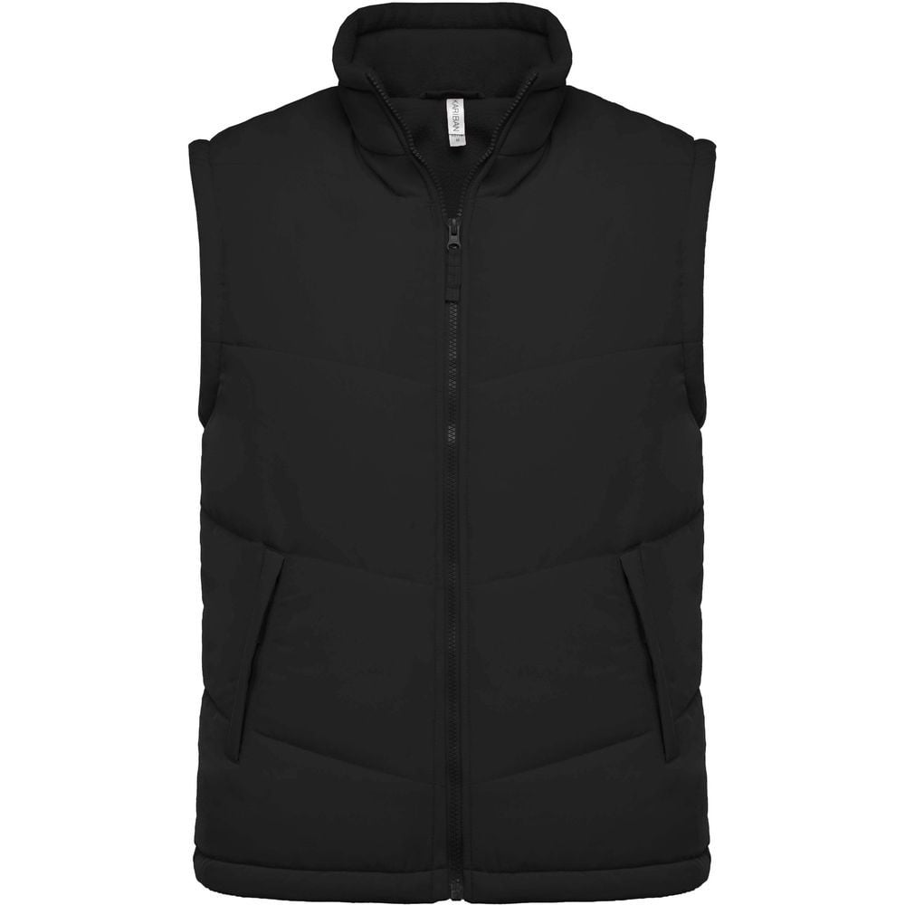 Bodywarmer doublé polaire Kariban  Gris foncé