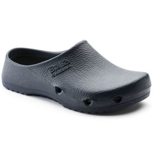 Sabot de travail polyuréthane BIRKENSTOCK Birki Bleu coté