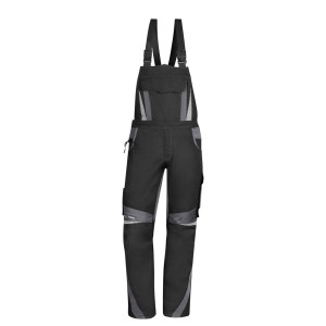 salopette de travail zones reflechissantes puma work wear devant noir/ gris