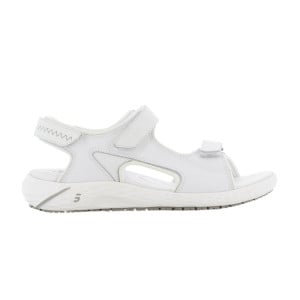 Sandale de travail confortable médical FEMME ODILE OB ESD A SRC E blanc