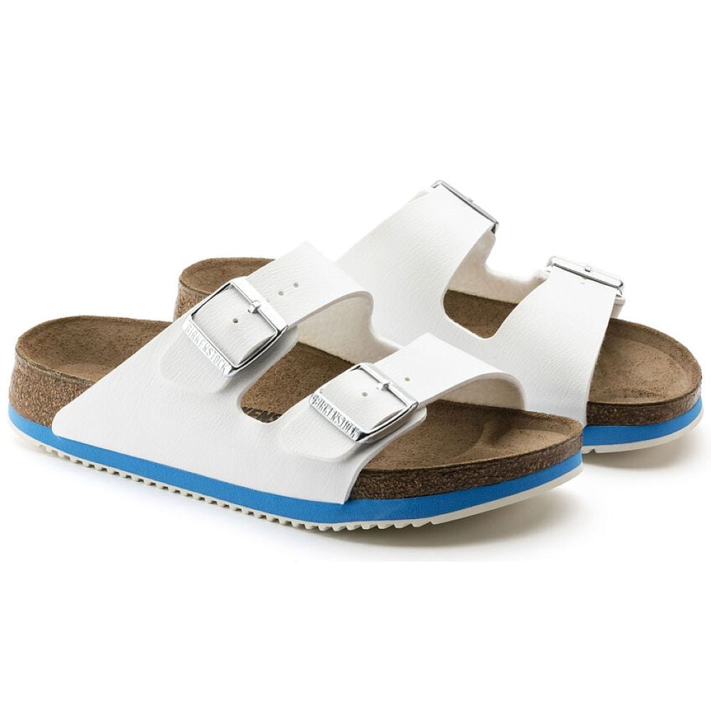 Sandales Cuir Arizona SL BIRKENSTOCK blanc