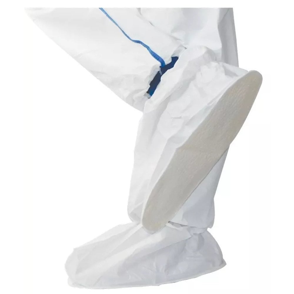 Sur-chaussures jetables semelle plastifiée MEDICOM Type PB5PB6_vue_de_devant
