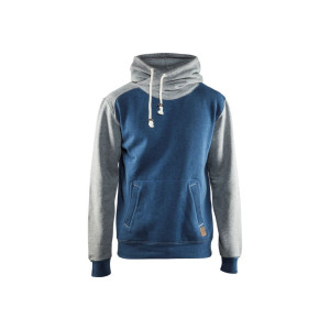 Bleu Manches Grises
