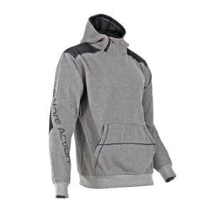 Sweat à capuche de travail renforcé avec col haut zippé LMA CYBER