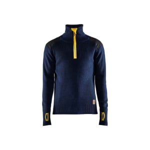 Sweat en laine col zippé BLAKLADER