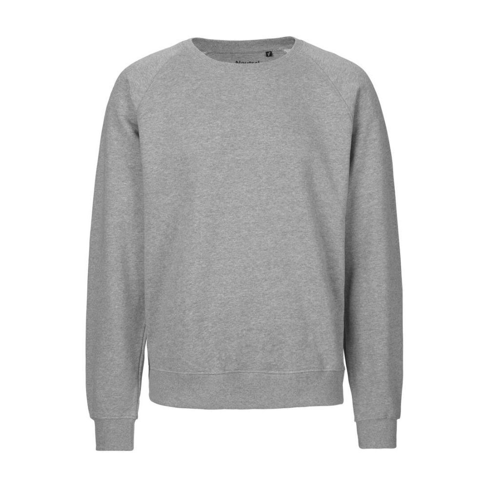 Felpa unisex in cotone biologico garzato NEUTRO