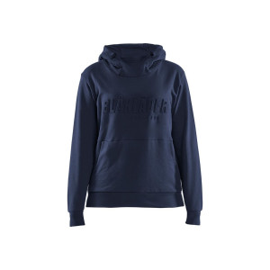 Sweat-shirt de travail à capuche imprimé 3D FEMME 100% coton Blaklader marine