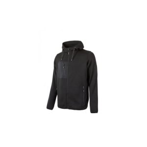 sweat-zippe-a-capuche-u-power-rainbow-noir