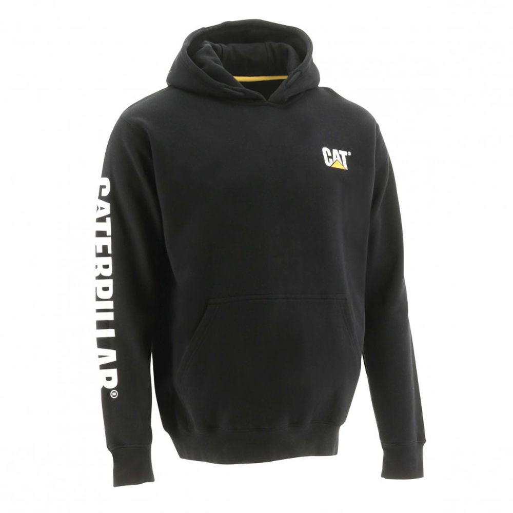 Sweatshirt résistant coton polyester 360g Caterpillar TRADEMARK BANNER