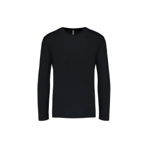 T-shirt manches longues chaud Kariban noir