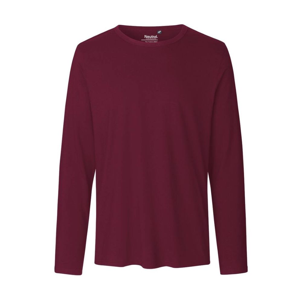 T-shirt a maniche lunghe in cotone biologico NEUTRO