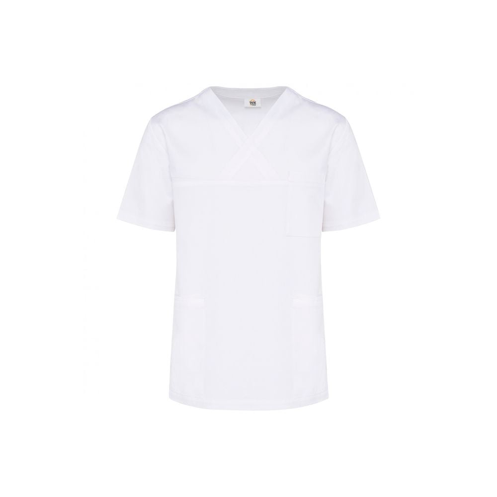 Tunique à manches courtes en coton WK. Designed To Work - Vue de face