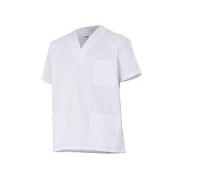 VELILLA short-sleeved cotton tunic