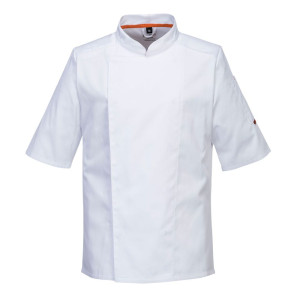 Giacca da cucina a maniche corte in rete traspirante Portwest