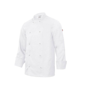 Giacca da cucina a maniche lunghe con bottoni a pressione VELILLA
