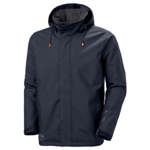 Veste de pluie softshell étanche multipoche Oxford Shell Helly Hansen Navy