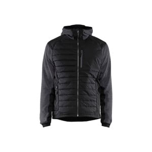 Veste de travail hybride avec rembourrage thermo Blaklader gris foncé