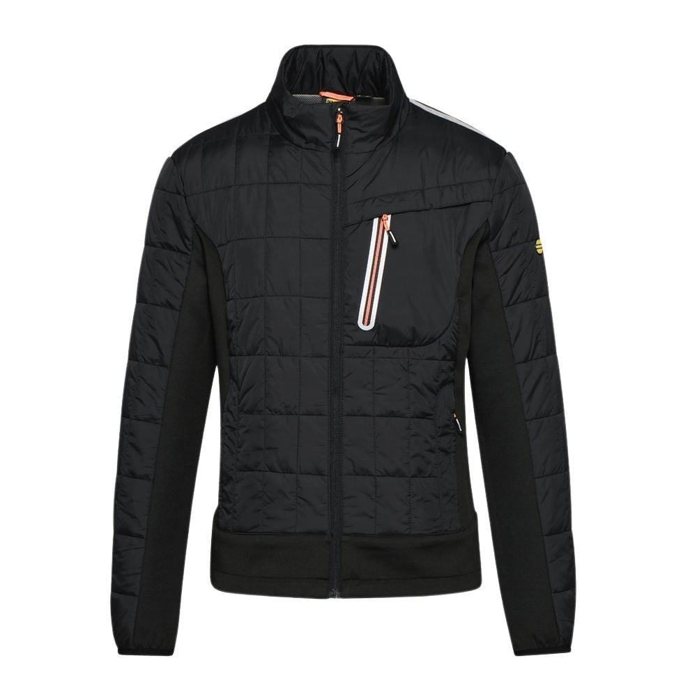 Veste de travail légère rembourrée coupe-vent respirante Diadora TECH noir