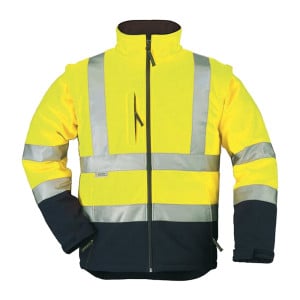 Jaune / Bleu Marine