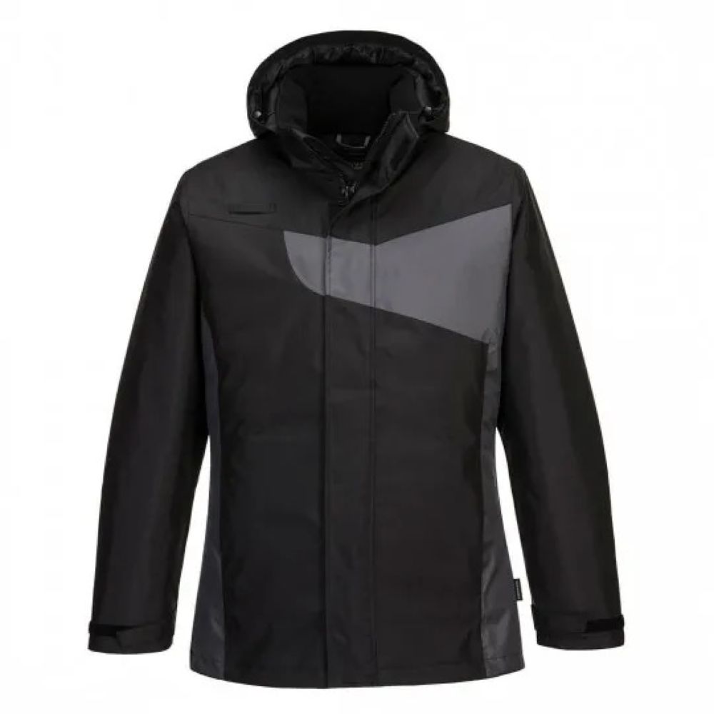 Veste-Hiver-PORTWEST-PW2-Noir-Gris
