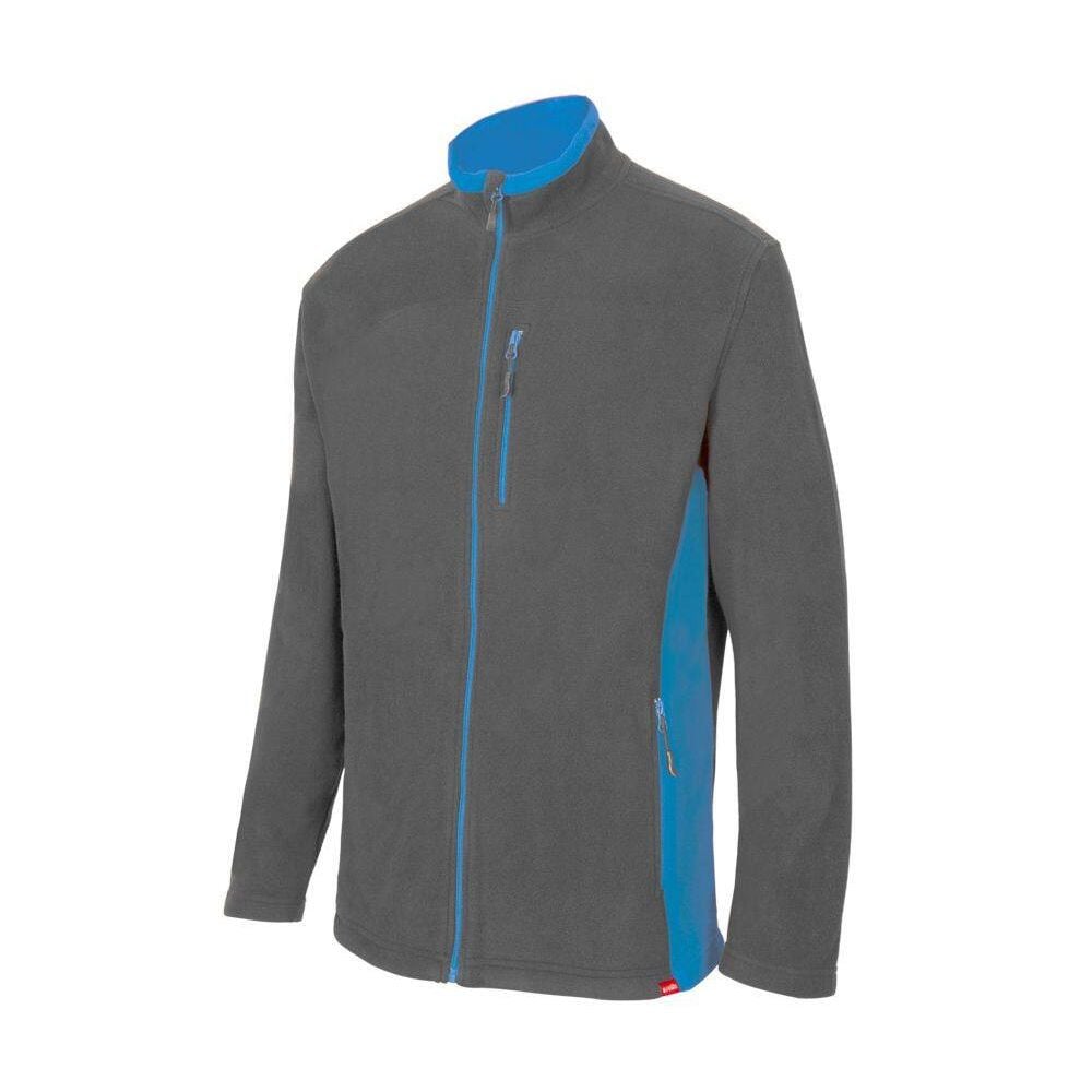 Two-tone fleece jacket VELILLA