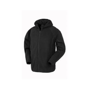 Hooded fleece jacket in recycled polyester RESULT