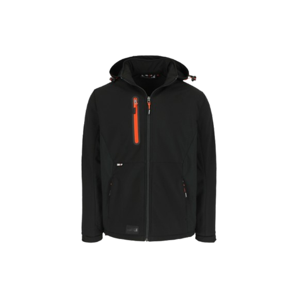 Veste de travail softshell HEROCK TRYSTAN noir
