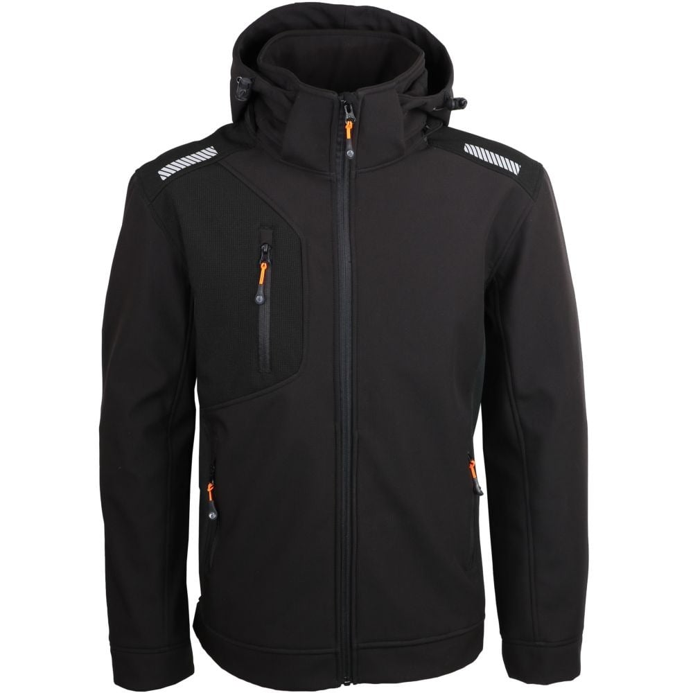 Veste softshell noir Singer Safety