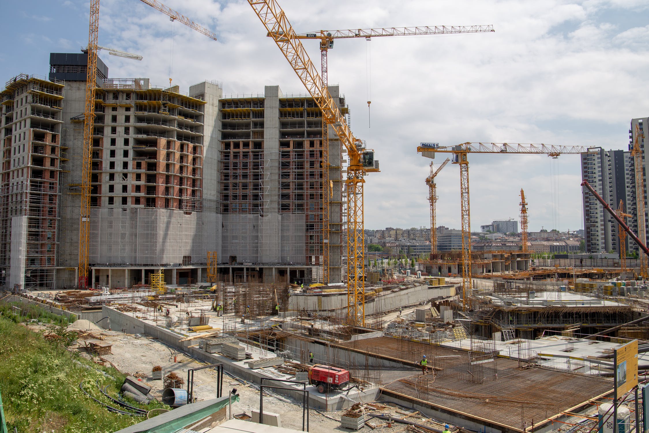 Chantier de construction