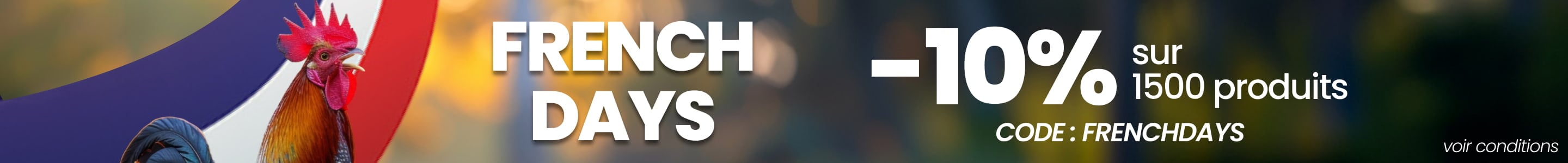 French Days chez Oxwork, -10% sur plus de 1500 produits, voir conditions