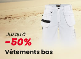 Vêtements bas en soldes jusqu'à -50%