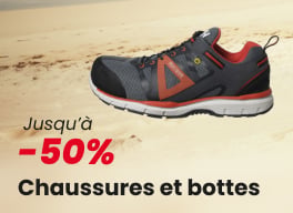 Chaussures et bottes en soldes jusqu'à -50%