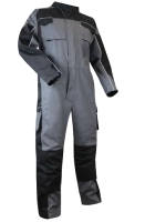 combinaison grise et anthracite