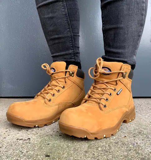 Chaussures de sécurité beiges
