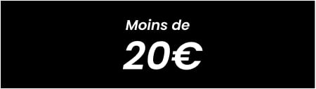 Notre sélection d'offres pour le black friday pour les budgets de moins de 20€